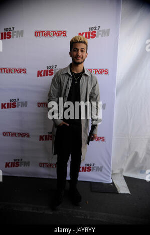 Jordan Fisher l'arrivée à la radio KIIS FM Wango Tango 2017 au StubHub Center le 13 mai 2017 à Carson, Californie. Banque D'Images