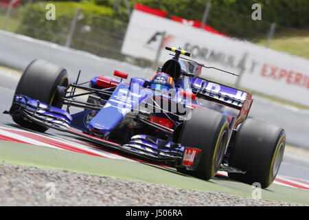 Barcelone, Espagne. 14 mai, 2017. Carlos Sainz (ESP) Toro Rosso à la formule 1, Grand Prix d'Espagne, Barcelone. Gtres más información : crédit en ligne Comuniación,S.L./Alamy Live News Banque D'Images