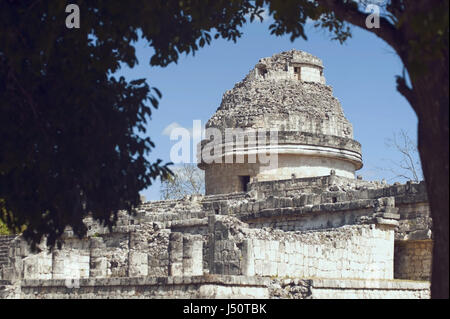 Ruines mexicaines Chichén Itzà Banque D'Images