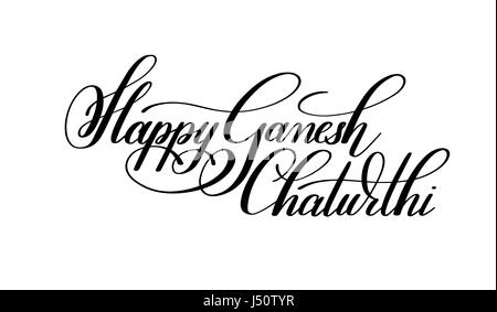 Happy Ganesh Chaturthi Illustration de Vecteur