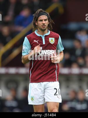 GEORGE BOYD BURNLEY FC BURNLEY FC BURNLEY TURF MOOR ANGLETERRE 20 Septembre 2014 Banque D'Images