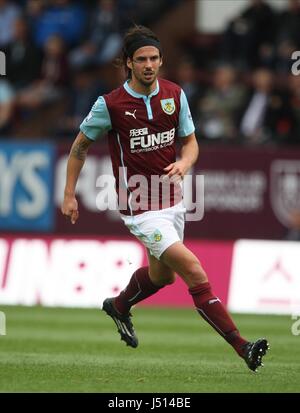 GEORGE BOYD BURNLEY FC BURNLEY FC BURNLEY TURF MOOR ANGLETERRE 20 Septembre 2014 Banque D'Images