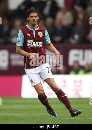 GEORGE BOYD BURNLEY FC BURNLEY FC BURNLEY TURF MOOR ANGLETERRE 20 Septembre 2014 Banque D'Images