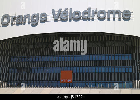 Stade Vélodrome de Marseille Orange Banque D'Images