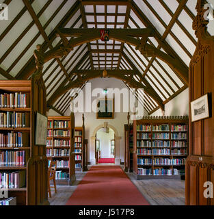 Voir l'historique en Laudian Bibliothèque. St John's College, Oxford, Oxford, Royaume-Uni. Architecte : Wright & Wright Architects s.r.l., 2015. Banque D'Images