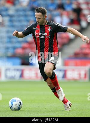 AFC BOURNEMOUTH AFC MARC PUGH LE BOURNEMOUTH HUDDERSFIELD ANGLETERRE STADE JOHN SMITH 09 Août 2014 Banque D'Images