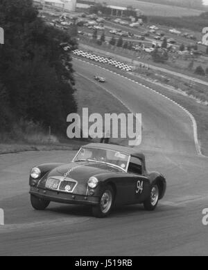 MG UN P.J. McCallum, Brands Hatch 24/9/1961. Banque D'Images