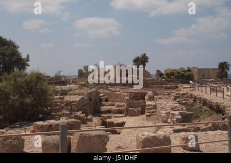 Antipatris (Tel Afek), parc national du Yarkon, Israël Banque D'Images