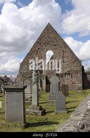 Ruines de l'église de St Mary Kincardine O'Neil Aberdeenshire Ecosse Mai 2010 Banque D'Images