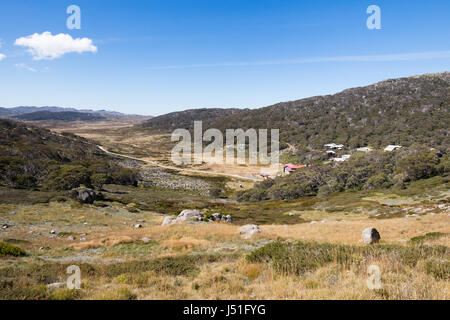 Charlotte Pass en été Banque D'Images