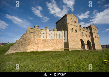 Arbeia Roman Fort, South Shields Banque D'Images