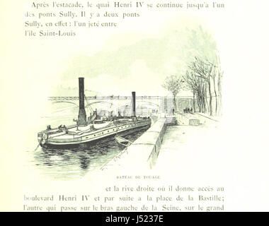 La Seine à travers Paris. Illustrée de ... dessins ... et de ... compositions en couleurs par G. Fraipont Banque D'Images