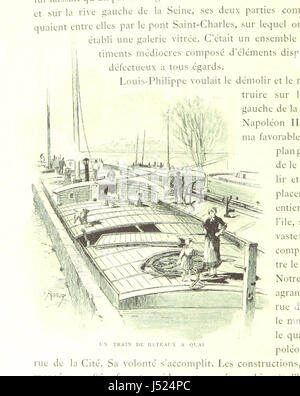 Image prise à partir de la page 188 de la Seine à travers Paris. Illustrée de ... dessins ... et de ... compositions en couleurs par G. Fraipont' Banque D'Images