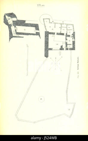 Image prise à partir de la page 189 de 'Die mittelalterlichen Kunstdenkmäler des cantons du Tessin, ... Sonder-Abdruck der Beilage Zur Statistik schweizerischer Kunstdenkmäler" des "Anzeiger für schweizerische Alterthumskunde, 1890 bis 1893". [Avec illustrations.] Banque D'Images