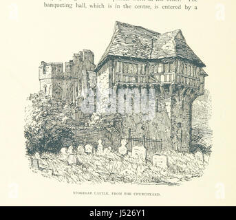 Ludlow ville et quartier. Une série de croquis de ses paysages, des antiquités, de la géologie ... Avec une gravure et d'illustrations, etc. Banque D'Images