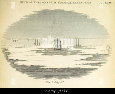 Journal d'un voyage vers le nord de la pêche des baleines ; y compris les recherches et découvertes de la côte Est de l'ouest du Groenland, réalisés dans l'été de l'année 1822, dans le bateau de l'île de Baffin, etc Banque D'Images