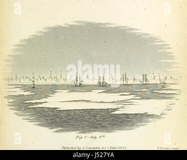 Journal d'un voyage vers le nord de la pêche des baleines ; y compris les recherches et découvertes de la côte Est de l'ouest du Groenland, réalisés dans l'été de l'année 1822, dans le bateau de l'île de Baffin, etc Banque D'Images