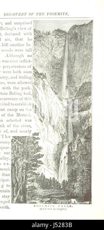 Découverte du Parc Yosemite et la guerre indienne de 1851, qui ont conduit à cet événement ... Troisième édition, révisée, etc Banque D'Images