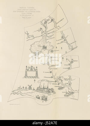 Image prise à partir de la page 213 de "Appendiculae Historicae : ou lambeaux de l'histoire [notamment, sur les luttes entre la France et l'Angleterre en Amérique du Nord] suspendus sur une corne' Banque D'Images