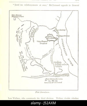 Image prise à partir de la page 217 de "Battle-Fields de '61. Un récit des opérations militaires de la guerre pour l'Union européenne jusqu'à la fin de la campagne péninsulaire ... Avec illustrations, etc' Banque D'Images