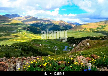 Guanella Pass Banque D'Images