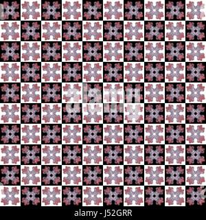 Paterrn Résumé texture fractale Banque D'Images