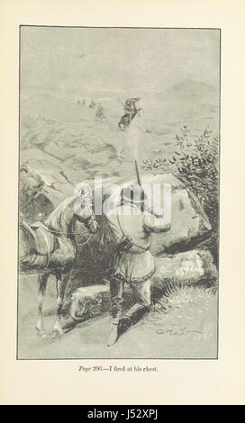 Sport et aventures parmi les Indiens nord-américains ... Avec illustrations, etc ... Banque D'Images