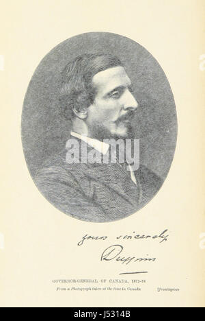 Image prise à partir de la page 10 de "mon journal canadien 1872-8 ... Avec des illustrations ... portraits et map' Banque D'Images