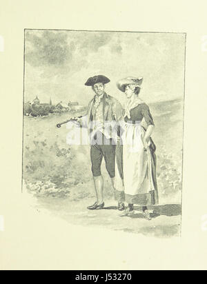 « Favourite Ballads » est un recueil de chansons et de poèmes populaires, accompagnés de musique et d'illustrations. Le livre contient probablement des ballades traditionnelles et bien-aimées de diverses cultures, avec des arts visuels améliorant la narration. Cette collection reflète les traditions musicales et littéraires de son époque. Banque D'Images