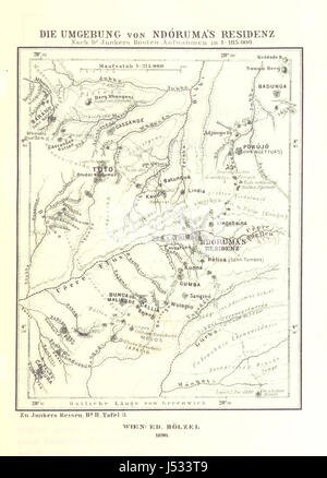 Image prise à partir de la page 259 de 'Dr. Wilh. Junker's Reisen en Afrique 1875-1886. Nach seinen Tagebüchern unter der Mitwirkung von R. Buchta herausgegeben von Reisenden dem ... Mit ... Original-Illustrationen, etc' Banque D'Images