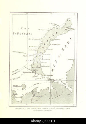 Image prise à partir de la page 265 des premiers voyages au pays des glaces. Par Charles Baye [ou plutôt, traduit par lui de pp. 1-474 à l'édition 1881 de l'Hellwald "Im ewigen Eis." édité par François Ebhardt. Avec des illustrations]' Banque D'Images