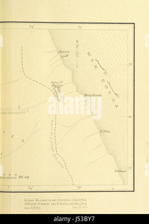 Image prise à partir de la page 113 de "Étude sur le Nord-Etbai entre le Nil et la Mer Rouge ... Avec ... Cartes et illustrations' ... Banque D'Images