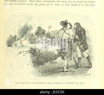 Image prise à partir de la page 305 de "l'étrange vie et aventures surprenantes de Robinson Crusoé. Avec cent vingt illustrations originales de Walter' Paget Banque D'Images