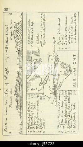 Image prise à partir de la page 113 de "La géologie dans notes et tableaux systématiques pour l'usage des enseignants et de l'enseigné. ... ... Avec des illustrations et une carte géologique de la Grande-Bretagne. Deuxième édition' Banque D'Images