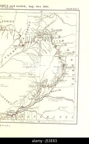 Image prise à partir de la page 319 de 'Dr. Wilh. Junker's Reisen en Afrique 1875-1886. Nach seinen Tagebüchern unter der Mitwirkung von R. Buchta herausgegeben von Reisenden dem ... Mit ... Original-Illustrationen, etc' Banque D'Images