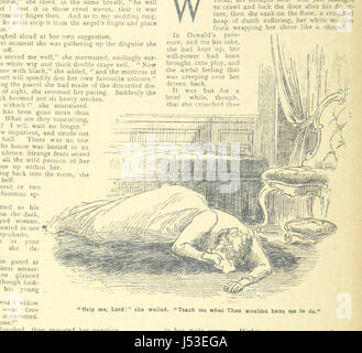 Cette image est tirée de la page 32 de « histoires de vie passionnantes pour les masses », une collection d'histoires offrant des histoires dramatiques et inspirantes destinées à un large public. Banque D'Images