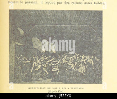 Image prise à partir de la page 323 de "Louis XVI et la Révolution" Banque D'Images
