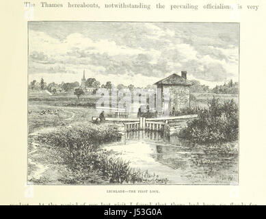 Image prise à partir de la page 33 de "Les rivières de Grande-Bretagne. La Tamise, de la source à la mer, etc. [avec "Les rivières de la côte est".]' Banque D'Images