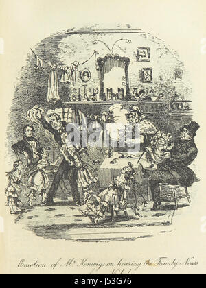 La vie et les Aventures de Nicholas Nickleby. [Avec des plaques.] Banque D'Images