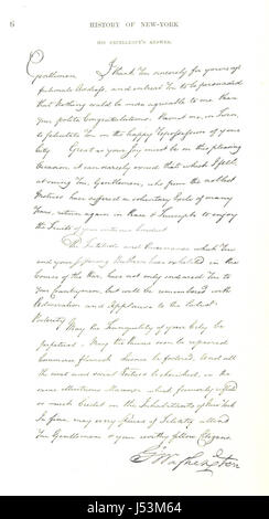 Image prise à partir de la page 36 de "l'histoire de la ville Memorial de New York à partir de son premier établissement à l'année 1892. Édité par J. G. Wilson. [Avec illustrations.]' Banque D'Images