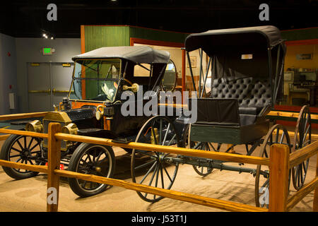 Buggy, Kern Pioneer Village, Bakersfield, Californie Banque D'Images