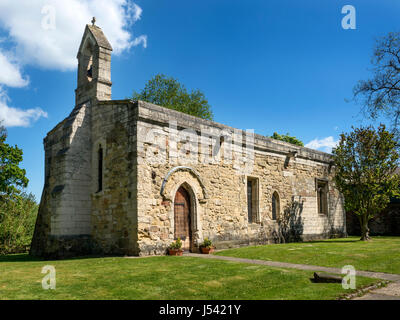 Le lépreux Chapelle ou chapelle de l'Hôpital de Saint Marie Madeleine fondé 1117 à Ripon North Yorkshire Angleterre Banque D'Images