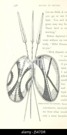 Image prise à partir de la page 382 de l''Sultan au Sultan. Aventures parmi les Massaïs et autres tribus d'Afrique de l'Est. [Illustré]'. Banque D'Images