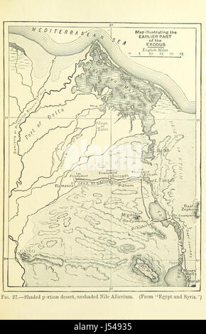 Image prise à partir de la page 397 de la science moderne dans les terres de la Bible ... Avec cartes et illustrations' Banque D'Images