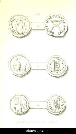 Image prise à partir de la page 399 de '[ancien et moderne de Malte, contenant une description des ports et villes de Malte et Goza ... aussi, l'histoire des Chevaliers de Saint-Jean de Jérusalem ... jusqu'au début du 19ème siècle ... Avec un appendice conta Banque D'Images