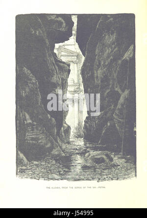 Image prise à partir de la page 4 de "terres dans les Ecritures. De nouvelles vues de lieux sacrés ... avec ... illustrations, etc' Banque D'Images