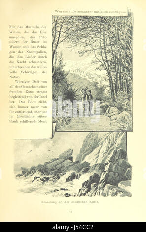 L'image de la page 43 de 'Lacroma', avec des illustrations, fait partie d'une publication qui combine narration et représentations visuelles, offrant aux lecteurs une compréhension plus riche de ses sujets. Le texte plonge probablement dans des sujets culturels ou historiques spécifiques accompagnés d'illustrations détaillées. Banque D'Images