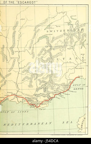 Image prise à partir de la page 441 de "l'ensemble de la France dans une caravane ; être quelque compte de un voyage de Bordeaux à Gênes ... en hiver, 1889-1890. Par l'auteur de "un jour de ma vie à Eton" [v. N. Bankes]. ... Avec illustrations par J. Wallace après croquis par Banque D'Images