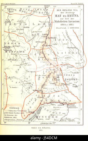 Image prise à partir de la page 441 de 'Dr. Wilh. Junker's Reisen en Afrique 1875-1886. Nach seinen Tagebüchern unter der Mitwirkung von R. Buchta herausgegeben von Reisenden dem ... Mit ... Original-Illustrationen, etc' Banque D'Images