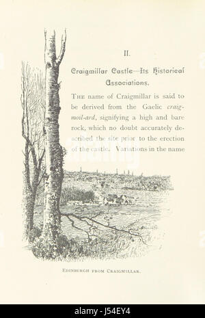 Image prise à partir de la page 46 de "Craigmillar et ses environs ... Avec des illustrations ... Banque D'Images